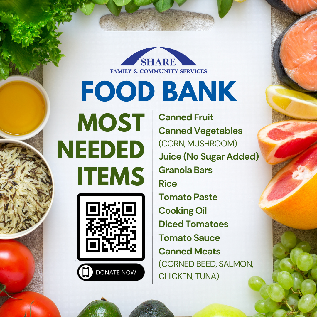 SHARE Food Bank Share Family & Community Services